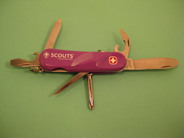Wenger Junior S11 Scout. Picture by ColoSwiss.