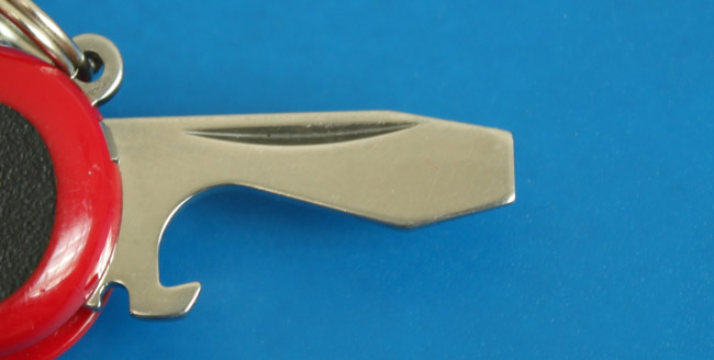 Bottle opener withuot the Patent mark on a Evogrip 10