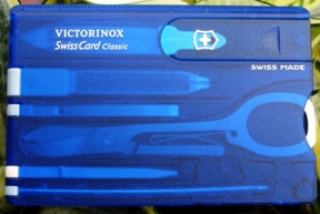 Blue SwissCard. Photo by MTO:edap617  

Image cropped for SwissCard page.
