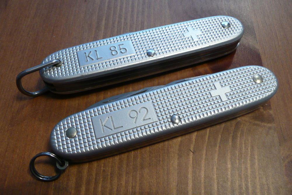 Dutch Army Knives - KL85 and KL92