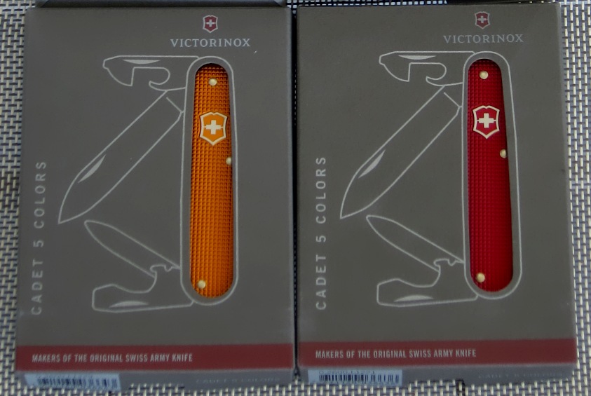 SAKWiki Victorinox Cadet 5 Colors Series