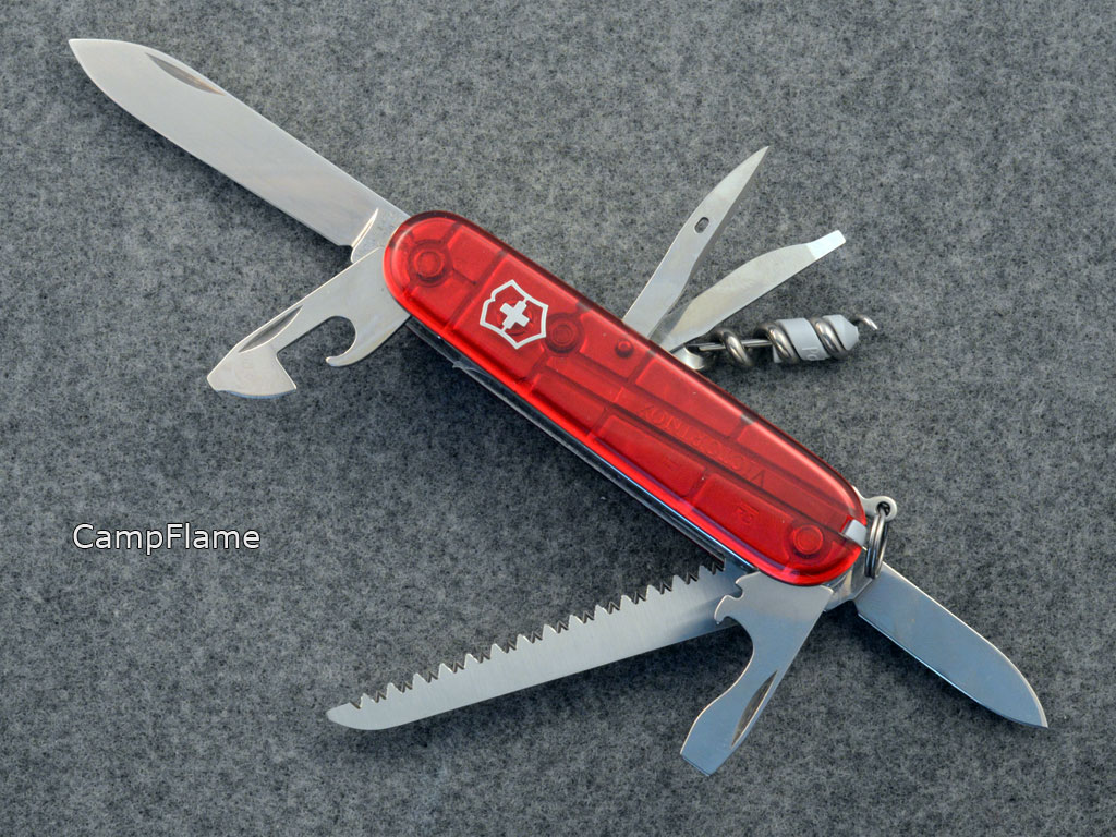 Victorinox CampFlame. Pictures by jazzbass.