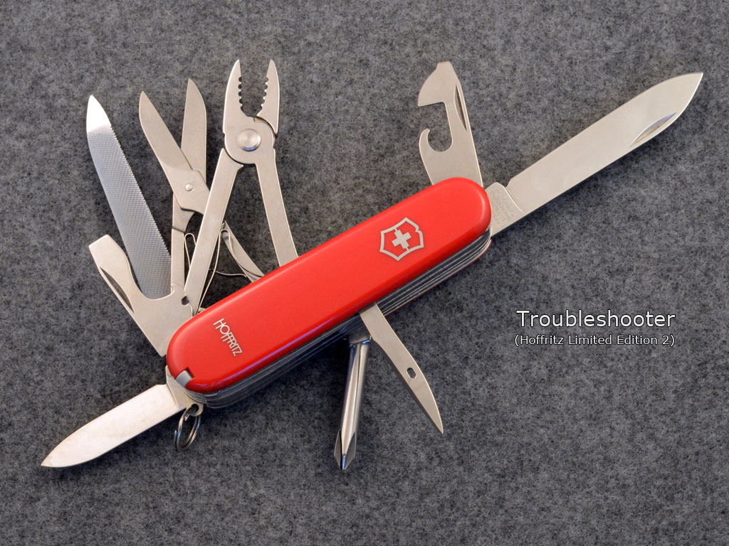 Victorinox Troubleshooter Hoffritz Limited Edition 2. Pictures by jazzbass.