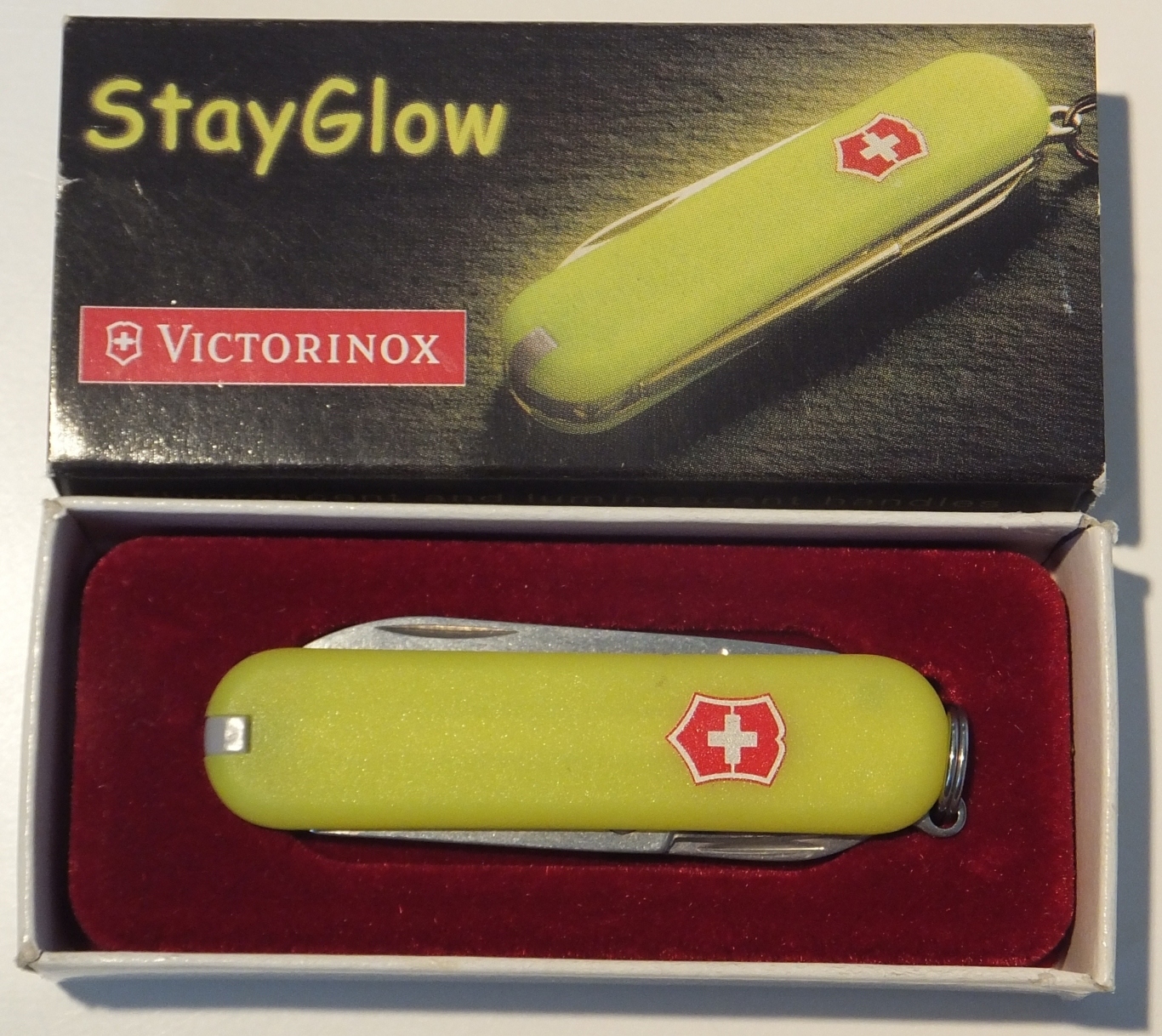 StayGlow Classic SD in its box