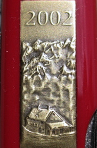 Wenger PdG 2002 brass plate