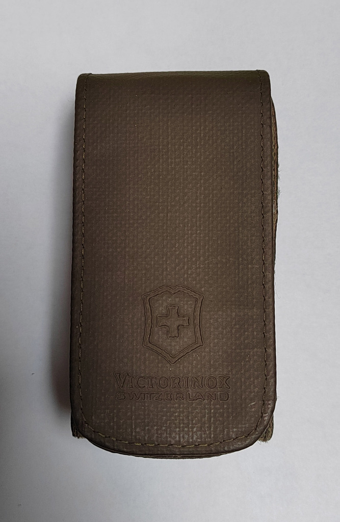 Victorinox Black Leather Pouch 91 mm 1-2 layers