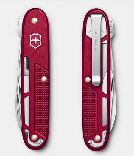 Victorinox Synergy Alox red - 2 sides