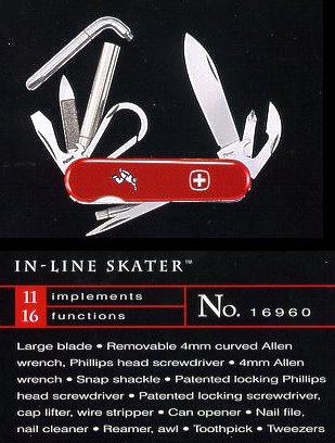 In-Line Skater Catalog Information