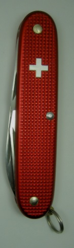 Vintage Red Pioneer with Swiss Cross